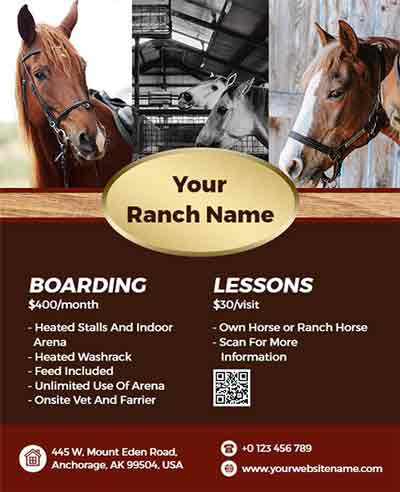 Realistic Pet Animal Flyer Template
