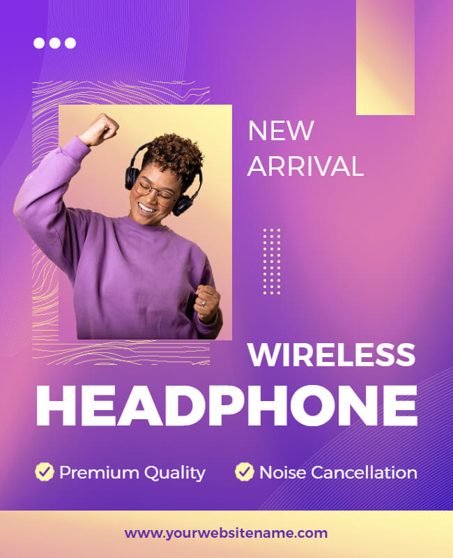 New Arrival Headphone Flyer