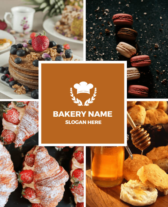 Photo collage Bakery Flyer