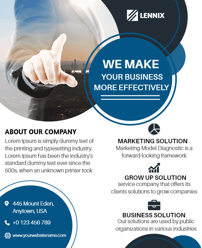 Business Service Flyer Template