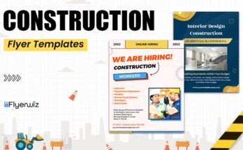 Construction Flyer Templates