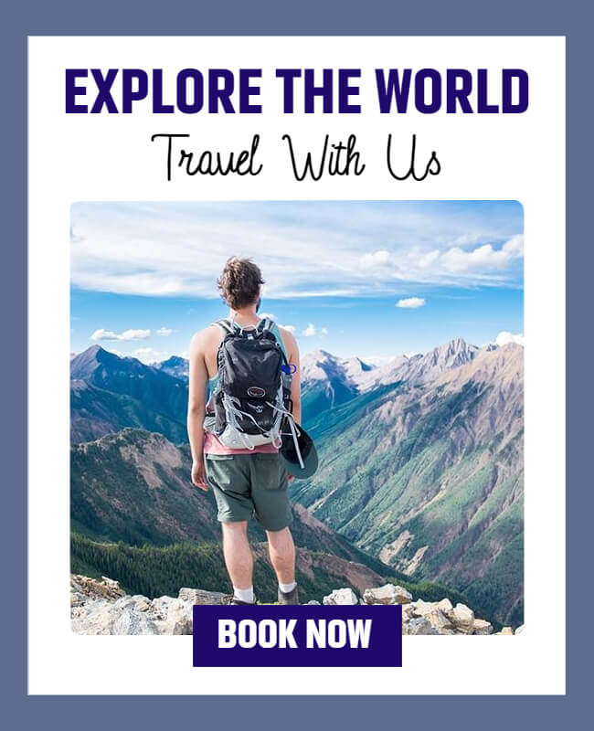 Explore The World Flyer Template