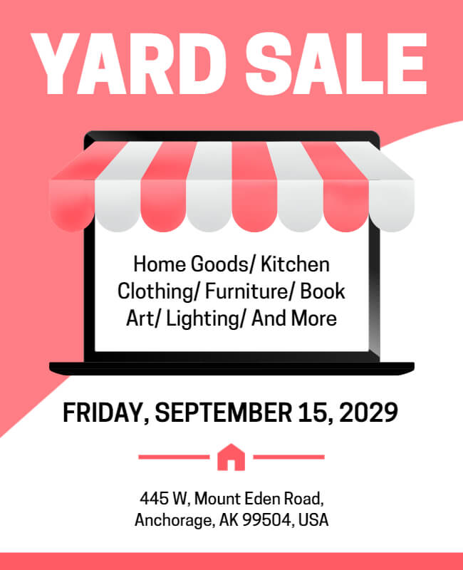 Neighborhood Yard Sale Alert