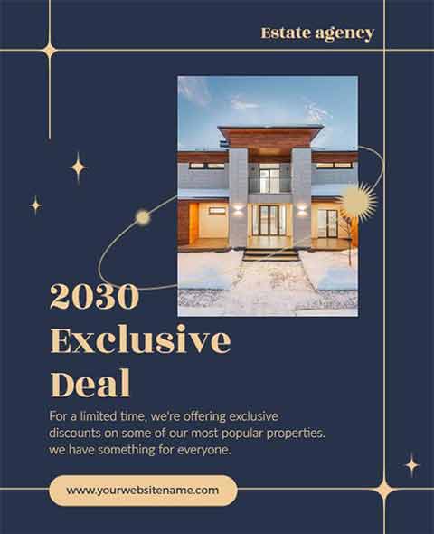 Creative Real Estate Flyer Template