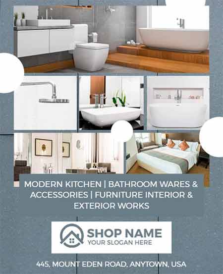 Modern Home Product Flyer Template