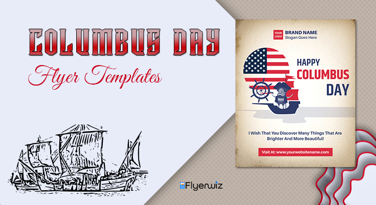 Columbus Day Flyer Template