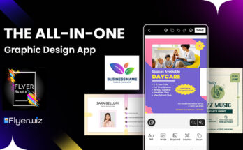 flyerwiz all in one graphic design app