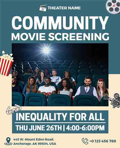 Artistic Community Event Flyer Template