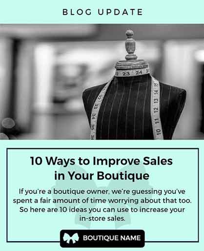 Picture Frame Boutique Sale Flyer Template