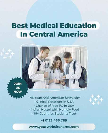 Minimalist Medical Education Flyer Template